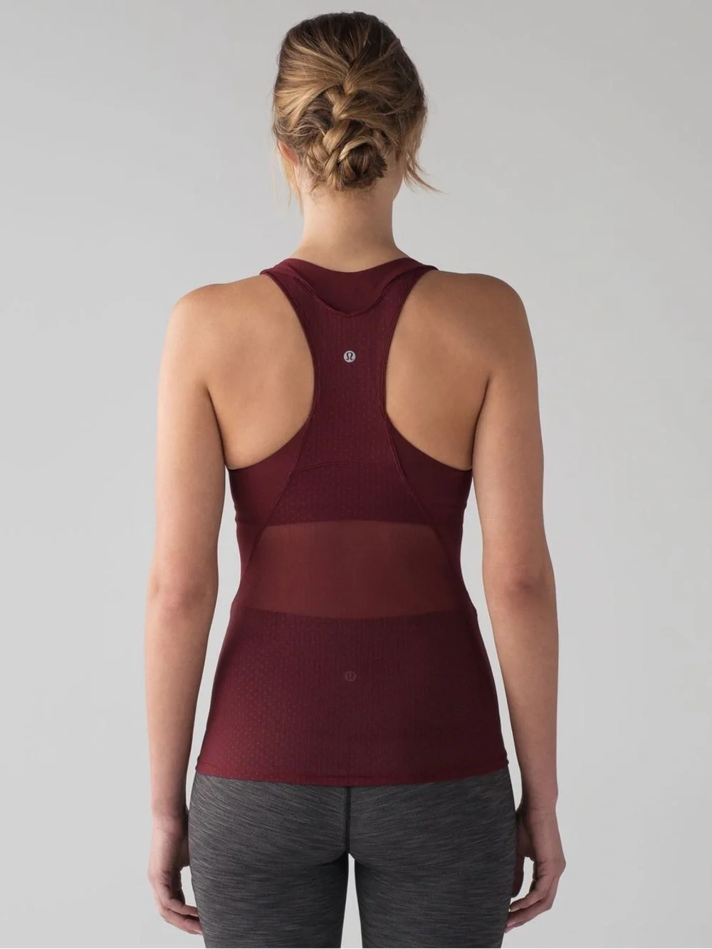 Lululemon Body Con Tank Deep Rouge